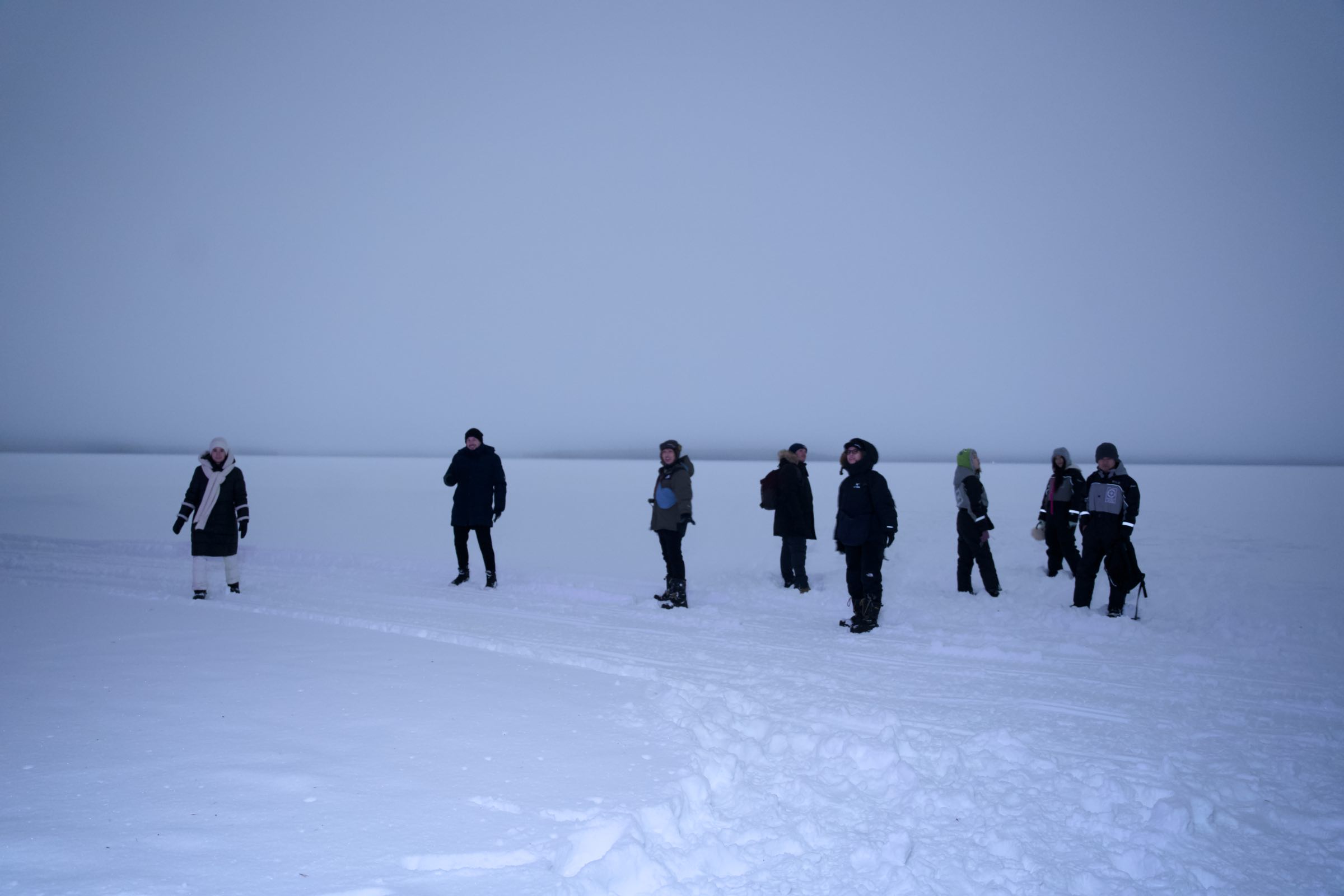 Under the lights, Rovaniemi, Finland